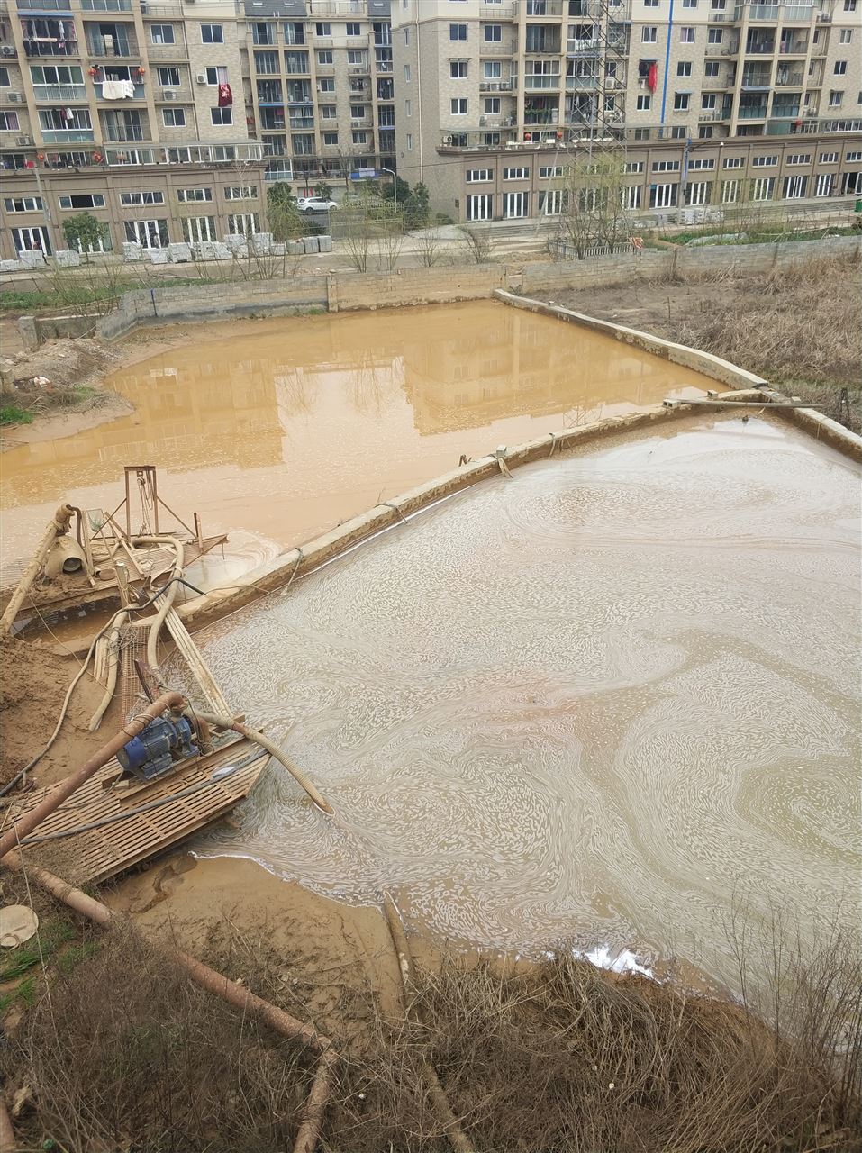大英沉淀池淤泥清理-厂区废水池淤泥清淤